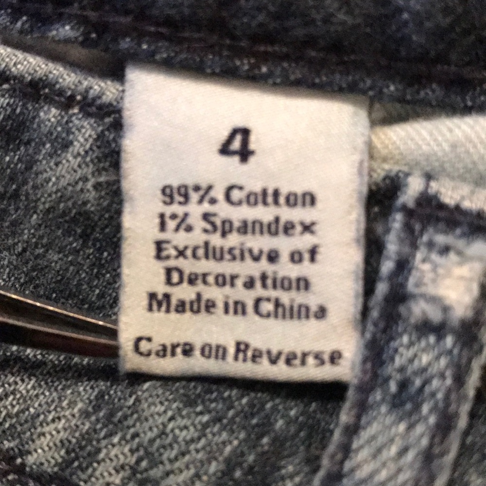 Vera Wang Simply Vera Straight Jeans - Size 4 Reg - Picture 6 of 6